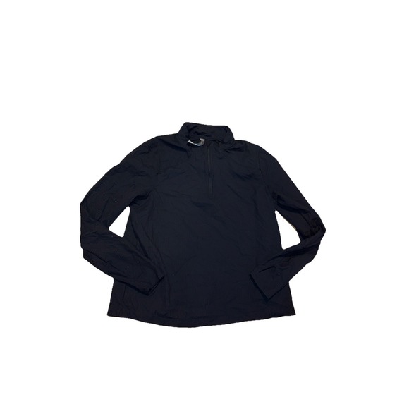 Mondetta Tops - NEW Women's Black MONDETTA Active Ribbed 1/2 Zip Top XL